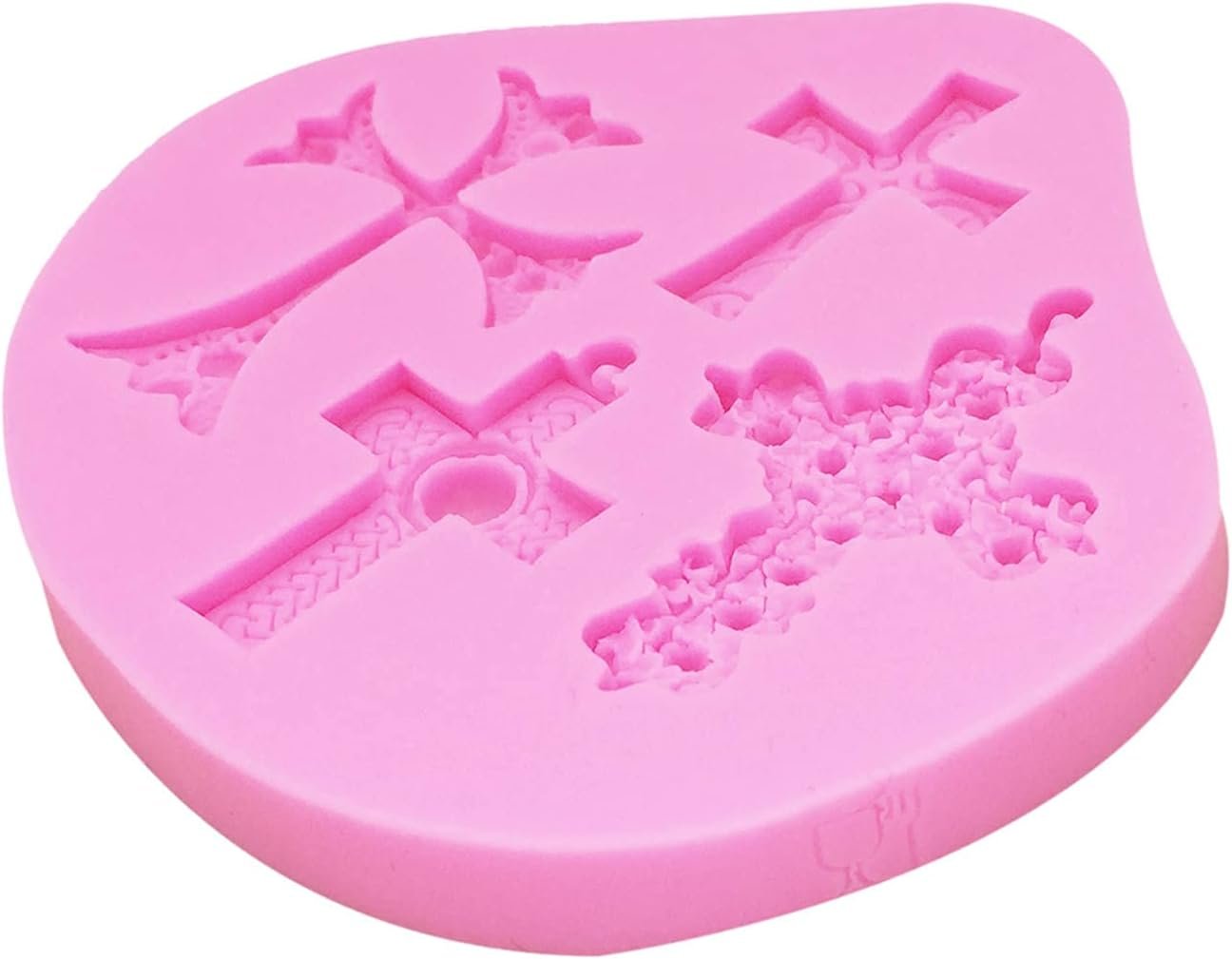 Baby Shower Fondant Molds (5 Pack). Cute Silicone Chocolate. Feet Molds. Clothes Decorate Mould for Baby Baptism Theme Party. Cake Baking. Cupcake Decorating. Chocolate. Gummy. Candy - 图片 15