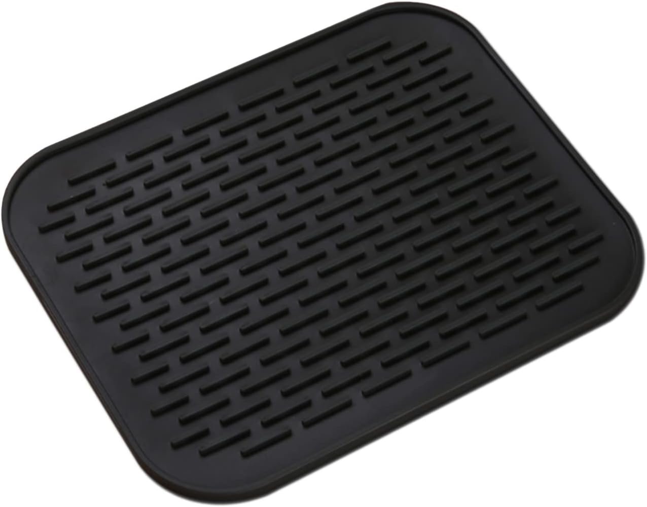 (2 Pack) Black Silicone Dish Drying Mat Silicone Kitchen Countertop Drying Mat for Pots. Pans. Glassware. Silverware - 图片 40