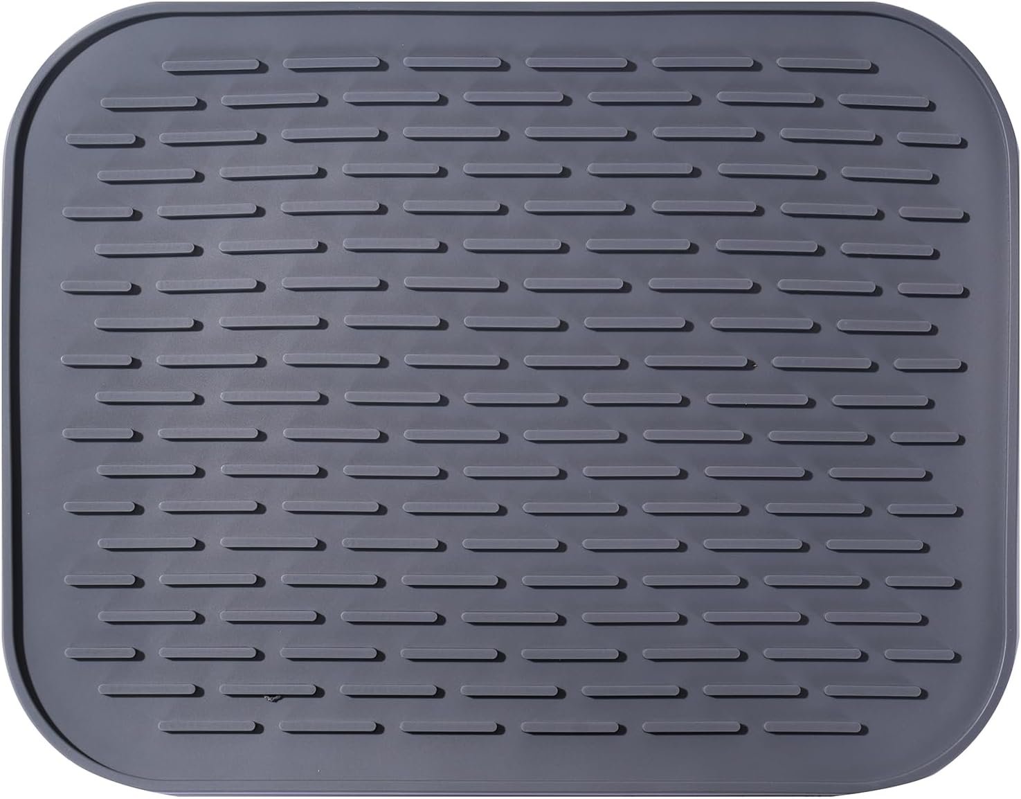 (2 Pack) Black Silicone Dish Drying Mat Silicone Kitchen Countertop Drying Mat for Pots. Pans. Glassware. Silverware - 图片 55